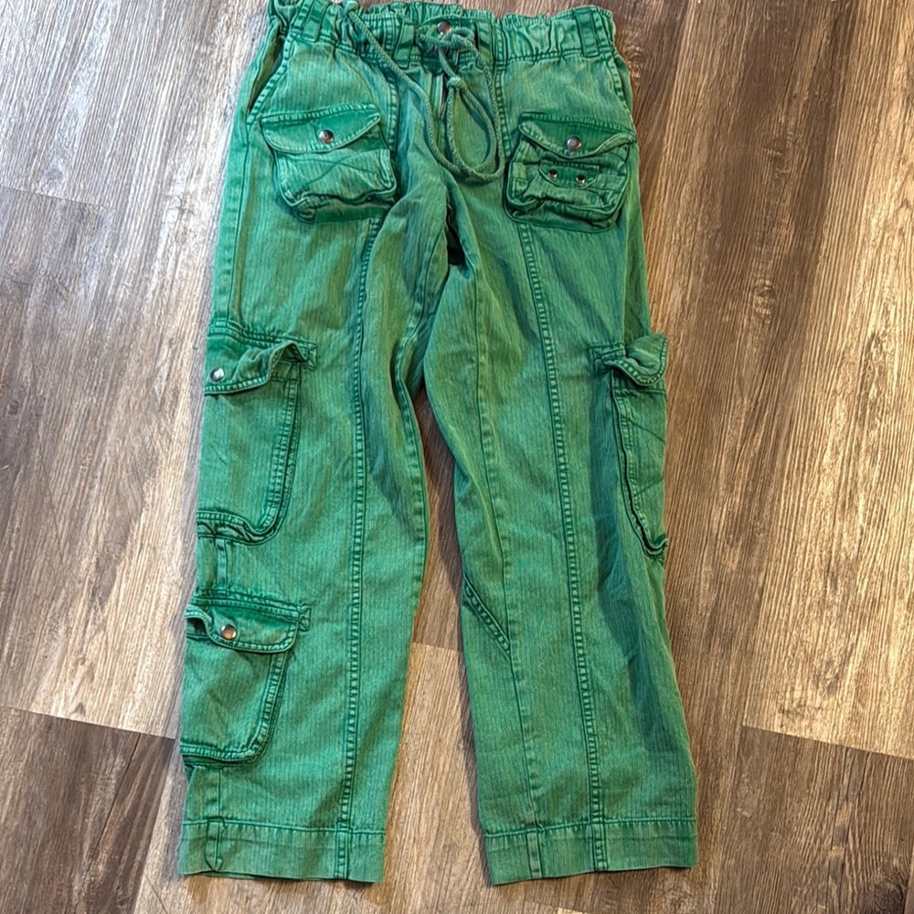 Green Cargo Pants
